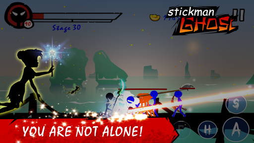 Code Triche Stickman Ghost: Ninja Warrior: Action Game Offline APK MOD (Astuce) 3