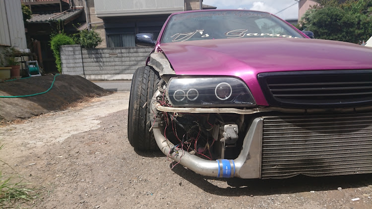 チェイサーのインナー？フレーム？上げ加工・出張鈑金・c33ローレルに関するカスタム事例の投稿画像3枚目