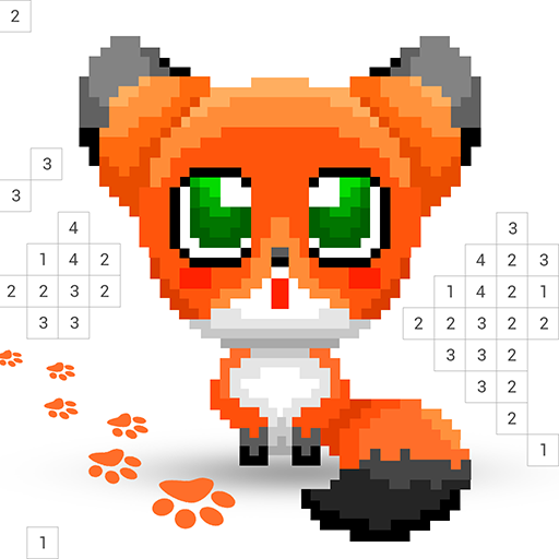 Fox.Color - Color by Number, Coloring Book Sandbox