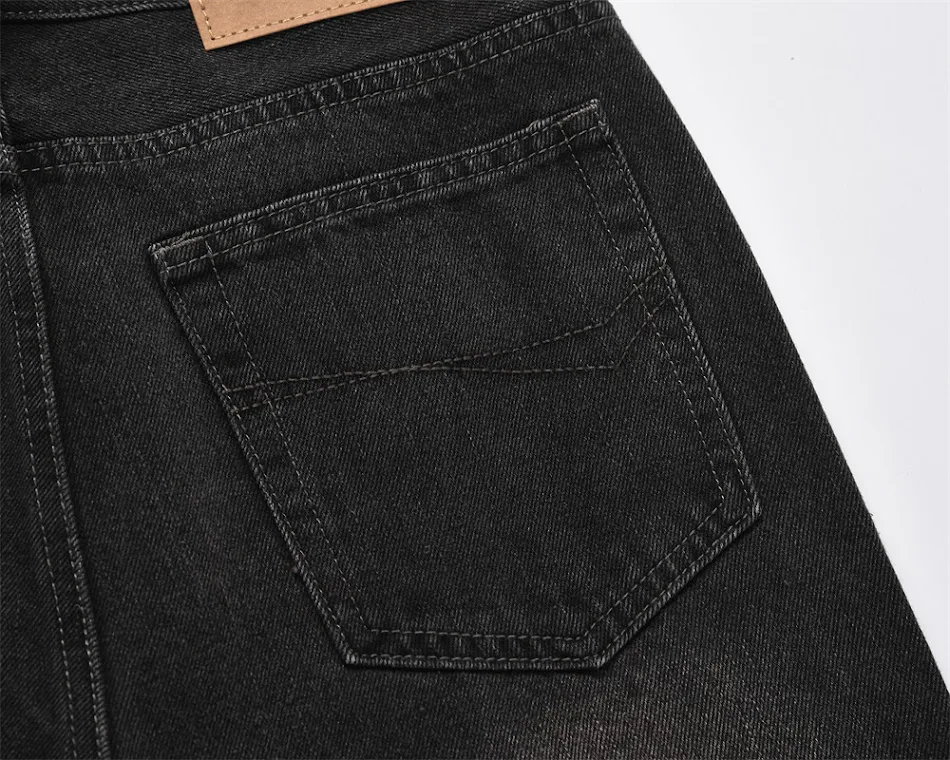 Pantalones Retro Casuales de Hombre con Efecto Trapeador, Estilo Holgado y Cómodo, Perfectos para un Look Moderno y Relajado