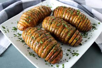 Crispy Hasselback Potatoes