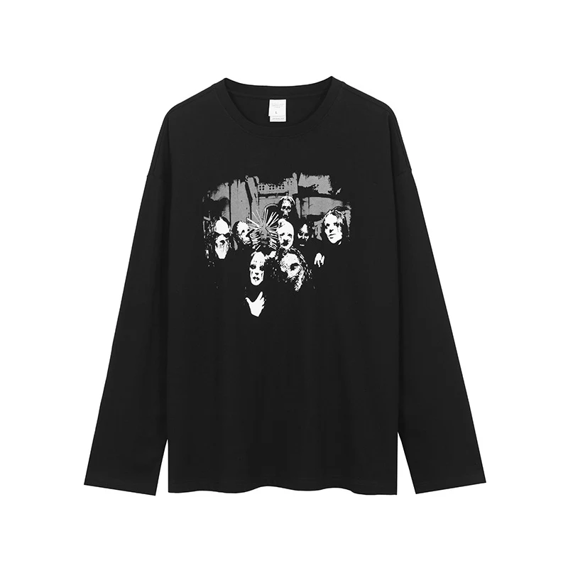 Couple Tide Brand Long Sleeve T-Shirt