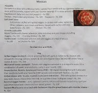 Morellos menu 5