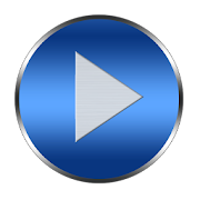 Poweramp Skin Blue Metal  Icon