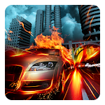 Cars on fire Live Wallpaper Apk