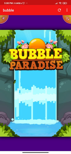 bubble paradise ; العاب مجانية