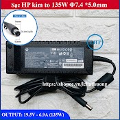 Adapter/ Sạc Laptop Hp 8540W 8560W 8530P 8540P (19.5V 6.9A - 135W) Zin Cũ Theo Máy