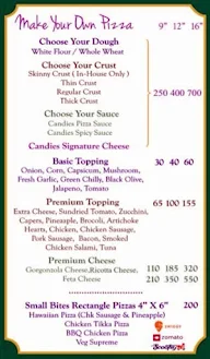 Candies, Mac Ronells menu 5