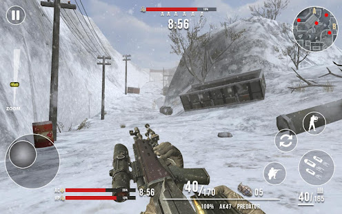 Rules of Modern World War Winter FPS Shooting Game Mod