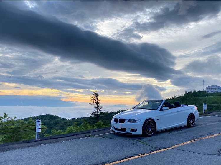 3シリーズ カブリオレのビーナスラインツーリング・BMW3シリーズ・ビーナスライン・雲海に関するカスタム事例の投稿画像2枚目
