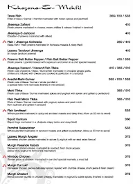 Nawab Asia menu 2