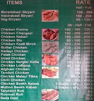 Arhaan Chicken Corner menu 1