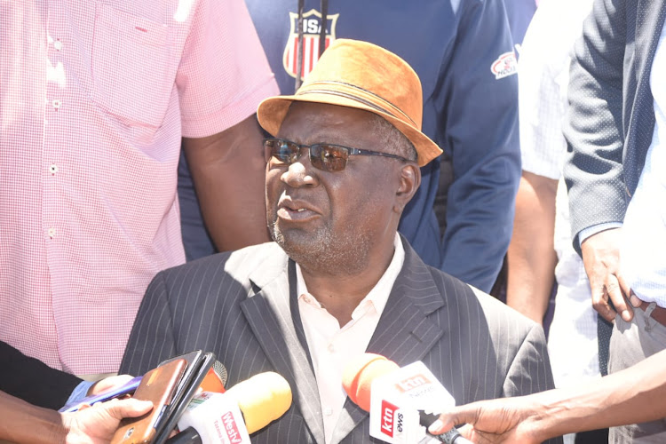 Patrick Wangamati, the proprietor of the demolished Sh500 million building on May 5, 2024.