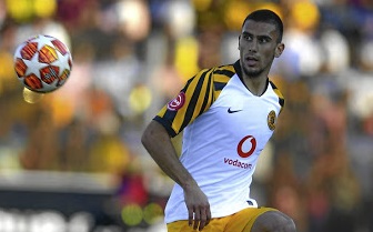 Lorenzo Gordinho of Kaizer Chiefs./Lefty Shivambu.