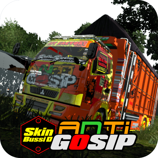 Canter Truk  Oleng  Anti Gosip livery  truck anti gosip