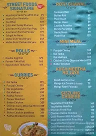 Street Foods menu 5