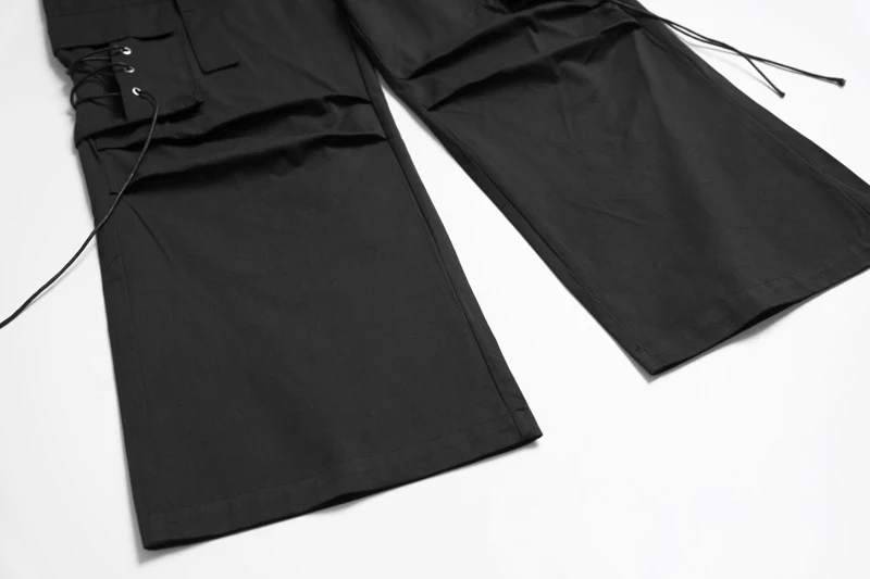 Rechte elastische taille vrijetijds cargobroek, comfortabel en stijlvol. Perfect voor casual looks en ontspanning. Ideaal voor dagelijks gebruik.