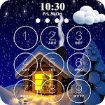 winter lock screen Apk