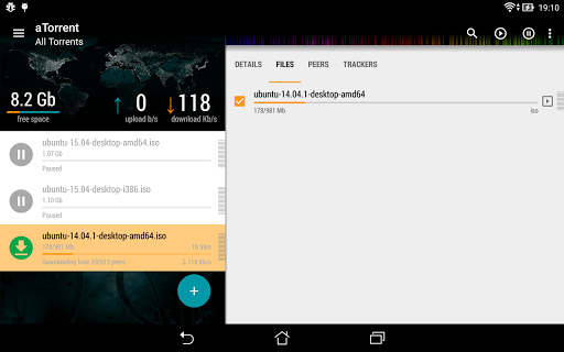 aTorrent - torrent downloader