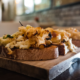 Roast Cauliflower Caponata Bruschetta