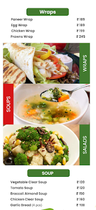 Shalini's Salads menu 3