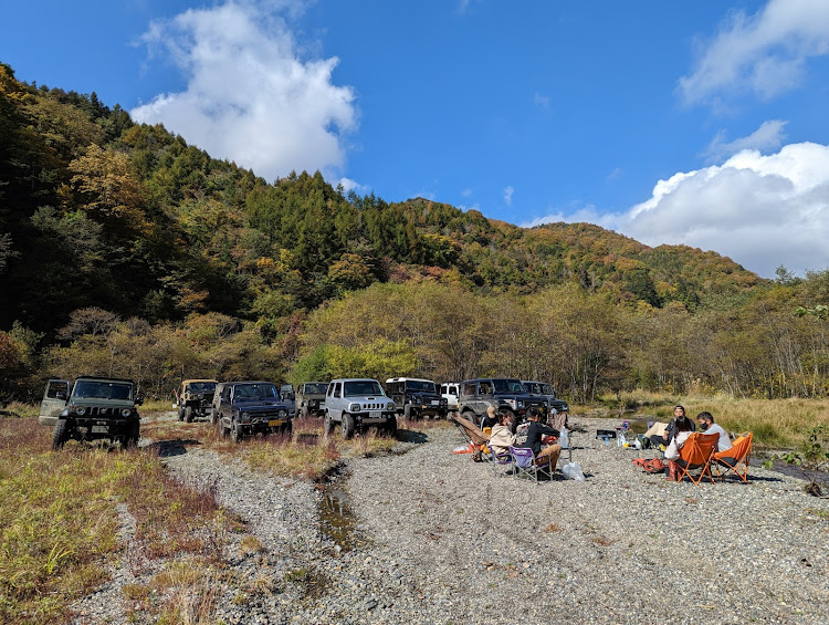 ジムニーのジムニーのある休日・廃道アタック・林道アタック・紅葉🍁・栃木県に関するカスタム事例の投稿画像10枚目