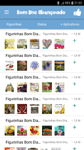 Figurinhas Bom Dia Abençoado - WAStickerApps - v1.3