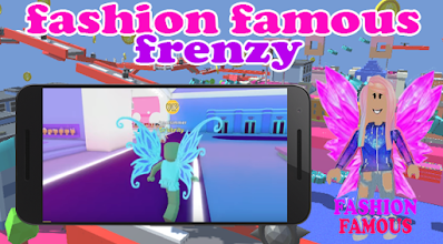 Fashion Famous Frenzy Dress Up Runway Show Obby App Su Google Play - playing fashion famous on roblox