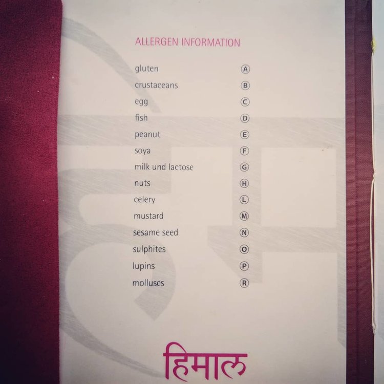 Himal Nepali Kitchen Restaurant gluten-free menu