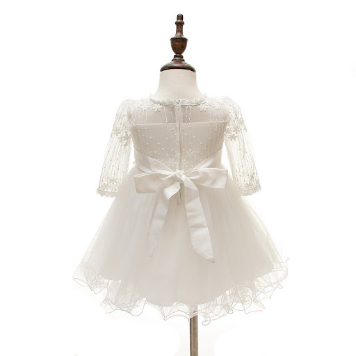 Title 14, Long Sleeve Baby Wedding Dress Gauze Skirt, ide...