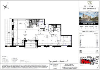 appartement à Gex (01)