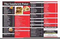 The Sandwich Point menu 1