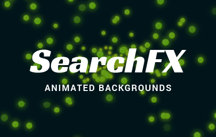 SearchFX Animated Backgrounds New Tab Preview image 0