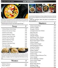 CST Delicious Food menu 1