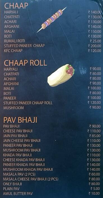 Shankar Bar And Restaurant menu 