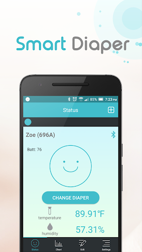Screenshot Opro9 SmartDiaper