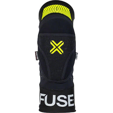 Fuse Omega Knee Pad - Black/Neon Yellow, 3X-Large, Pair Thumb