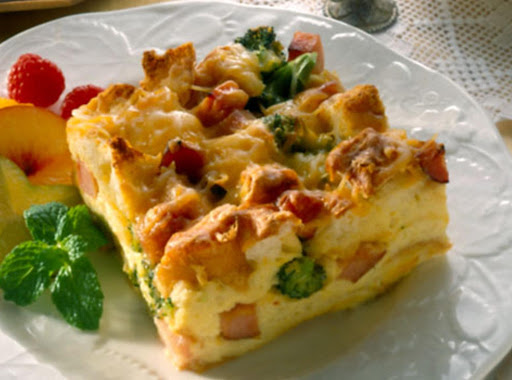 Ham and Cheese Omelet (Egg) Bake