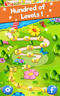  Blossom Crush Match 3- 스크린샷 미리보기 이미지  