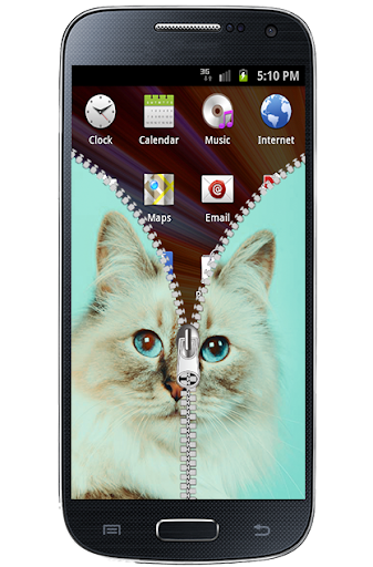 免費下載工具APP|cool cat Zipper Screen Lock app開箱文|APP開箱王