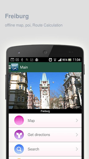 Freiburg Map offline