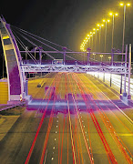 OVERHEADS: The contentious system of e-tolling is due to be implemented in Gauteng on Tuesday