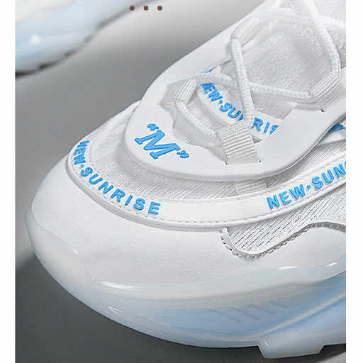 Title 10, Low Top Solid Color Casual Daddy Shoes