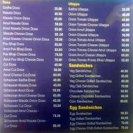 Cafe Durga menu 1