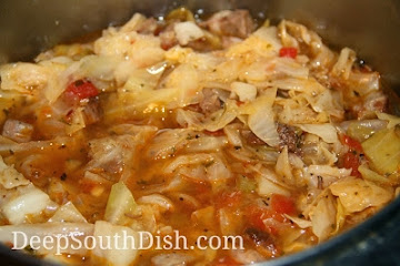 Cajun Cabbage Stew