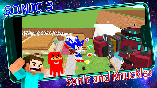 Screenshot Sonic The Hedgehog 3 Minecraft