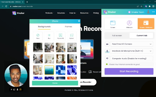 Vmaker - Free Screen Recorder