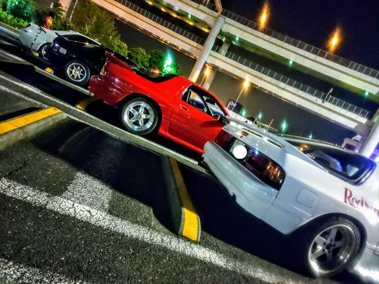 RX-7のFC3S・ミッチー撮り・大黒PA・フォロワーさんありがとう！・プチMTに関するカスタム事例の投稿画像11枚目