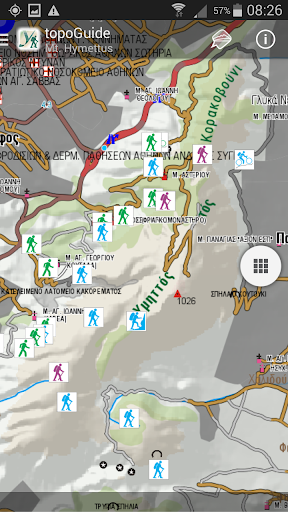 Mt. Hymettus topoGuide