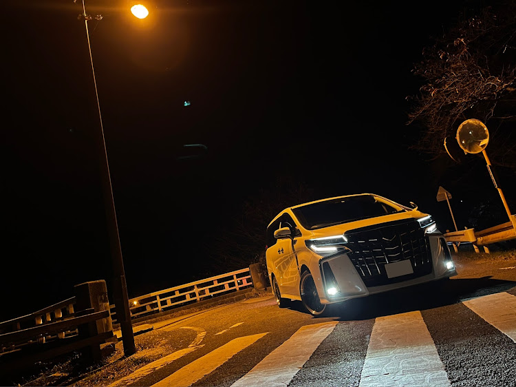 アルファードの脱走・コラボしたい今日この頃・車高調入れたいな・やりたい事だらけに関するカスタム事例の投稿画像2枚目